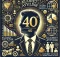 DALL·E 2025 01 15 14.38.33 A Celebratory And Personal Infographic Dedicated To Kudret AYYILDIR Turning 40. The Design Includes A Central Portrait Silhouette With 40 Prominentl